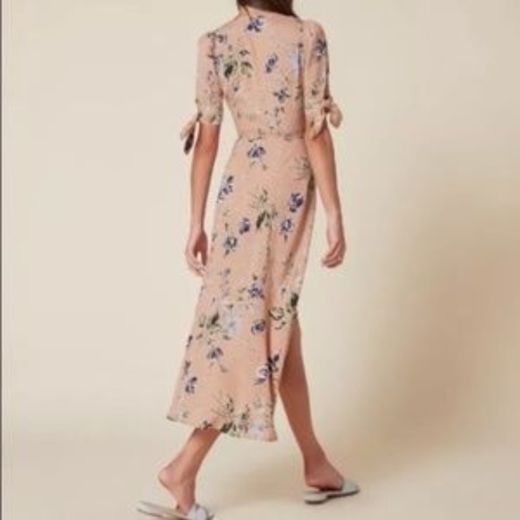 Reformation Royce Floral Wrap Dress XS - Picture 4 of 5